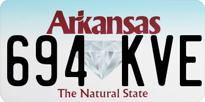 AR license plate 694KVE