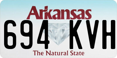 AR license plate 694KVH