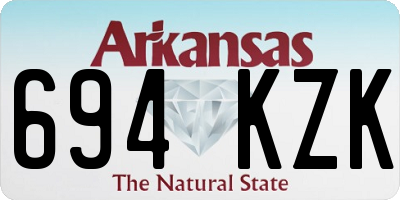 AR license plate 694KZK