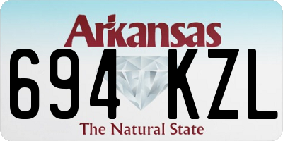 AR license plate 694KZL