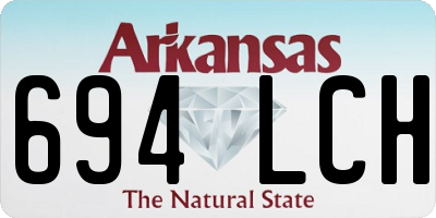 AR license plate 694LCH