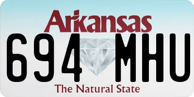 AR license plate 694MHU