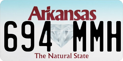 AR license plate 694MMH