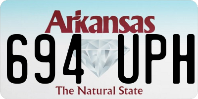 AR license plate 694UPH