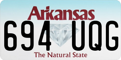 AR license plate 694UQG