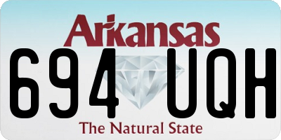 AR license plate 694UQH