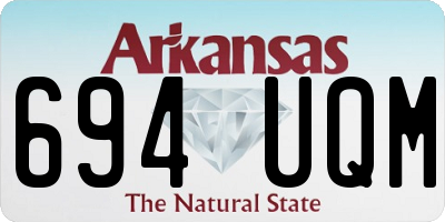 AR license plate 694UQM