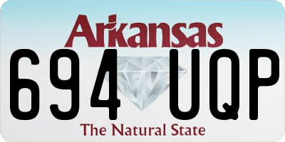 AR license plate 694UQP