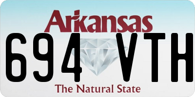 AR license plate 694VTH