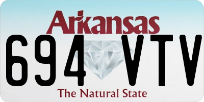 AR license plate 694VTV