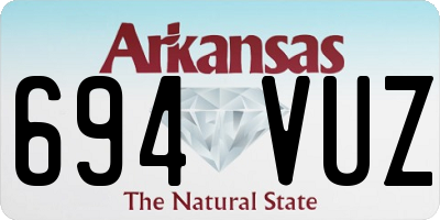 AR license plate 694VUZ