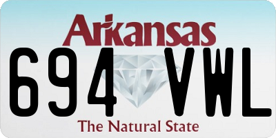 AR license plate 694VWL