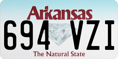 AR license plate 694VZI