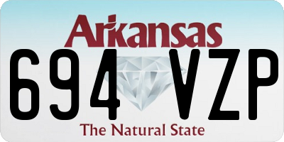 AR license plate 694VZP
