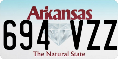 AR license plate 694VZZ