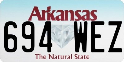 AR license plate 694WEZ
