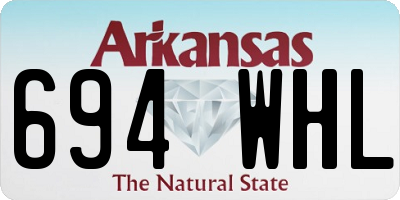 AR license plate 694WHL