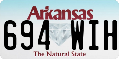 AR license plate 694WIH