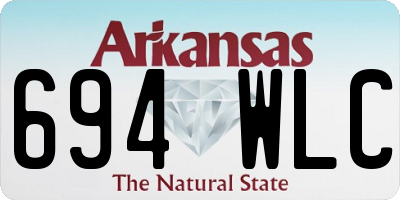 AR license plate 694WLC