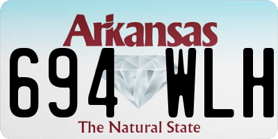 AR license plate 694WLH