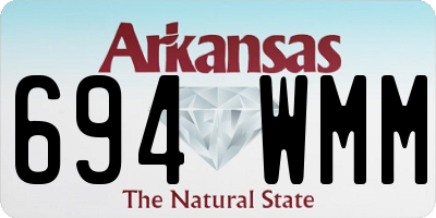 AR license plate 694WMM
