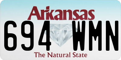 AR license plate 694WMN