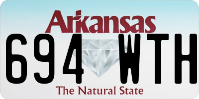 AR license plate 694WTH