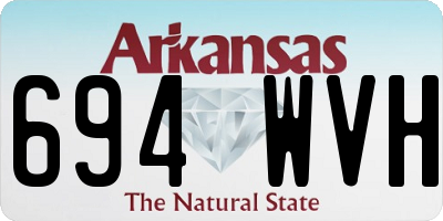 AR license plate 694WVH
