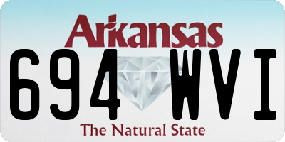 AR license plate 694WVI