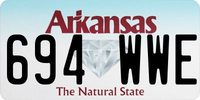 AR license plate 694WWE