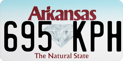 AR license plate 695KPH