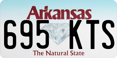 AR license plate 695KTS
