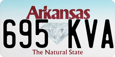 AR license plate 695KVA