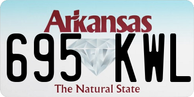 AR license plate 695KWL