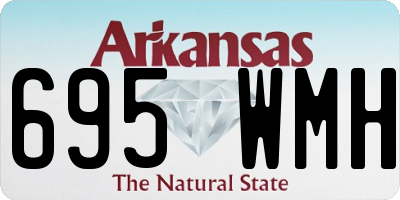 AR license plate 695WMH