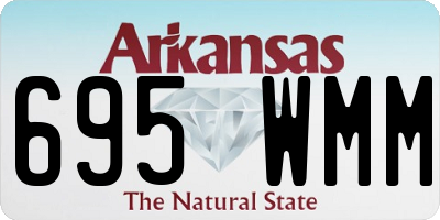 AR license plate 695WMM