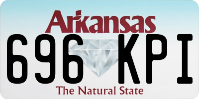 AR license plate 696KPI