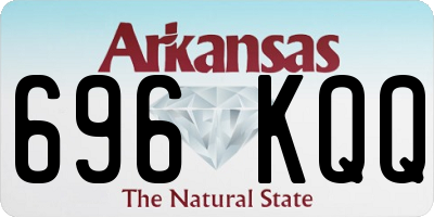 AR license plate 696KQQ