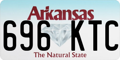 AR license plate 696KTC