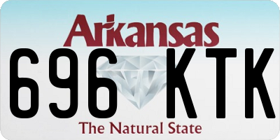 AR license plate 696KTK
