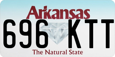 AR license plate 696KTT