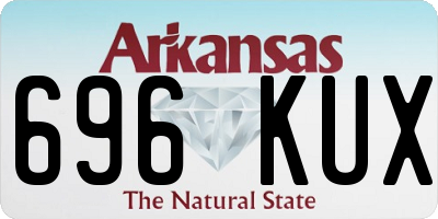 AR license plate 696KUX