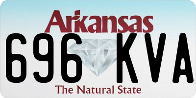 AR license plate 696KVA