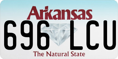 AR license plate 696LCU