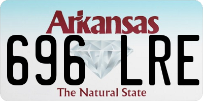 AR license plate 696LRE