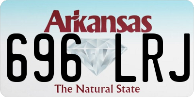 AR license plate 696LRJ