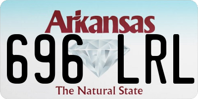 AR license plate 696LRL