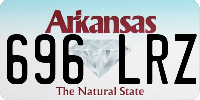 AR license plate 696LRZ