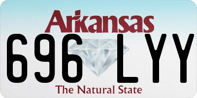 AR license plate 696LYY
