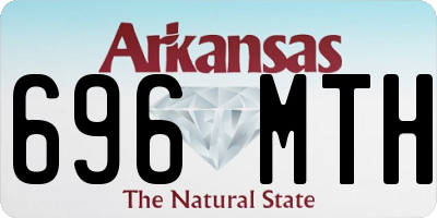 AR license plate 696MTH